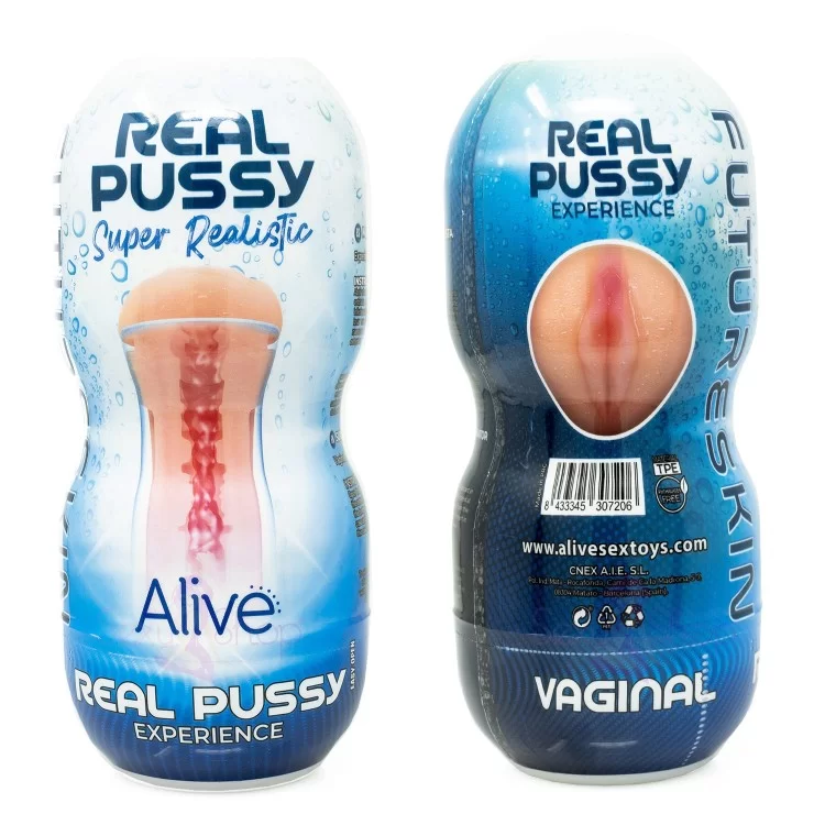 Finta vagina artificiale masturbatore maschile Realistica in tpe
