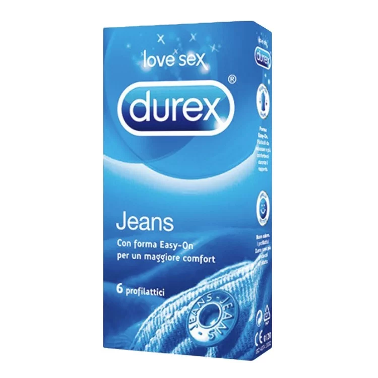 6 Preservativi Jeans Durex