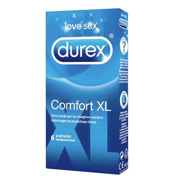 6 Preservativi Comfort XL Durex